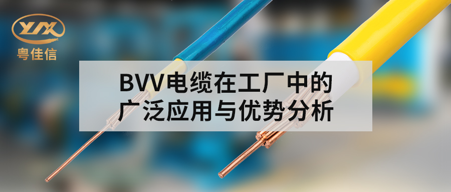 BVV電纜在工廠中的廣泛應(yīng)用與優(yōu)勢分析