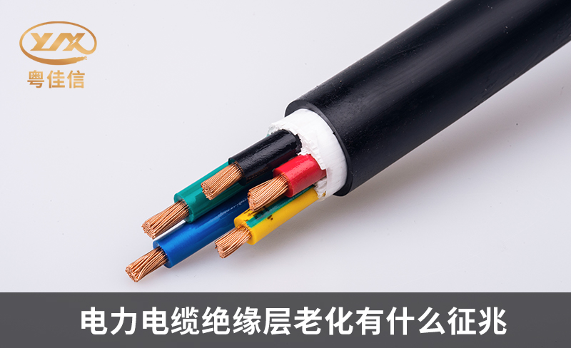 如何判斷電力電纜絕緣層的老化現象？